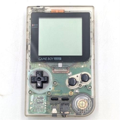 Game Boy Pocket - Konsol - Clear - SNR MH17345227 (B Grade) (Genbrug)